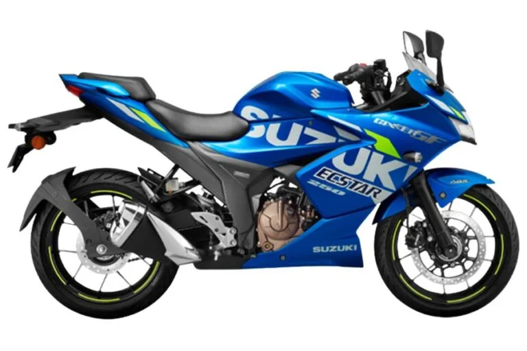 Imagen de la Suzuki Gixxer SF 250, una motocicleta deportiva con un diseño moderno y atractivo.