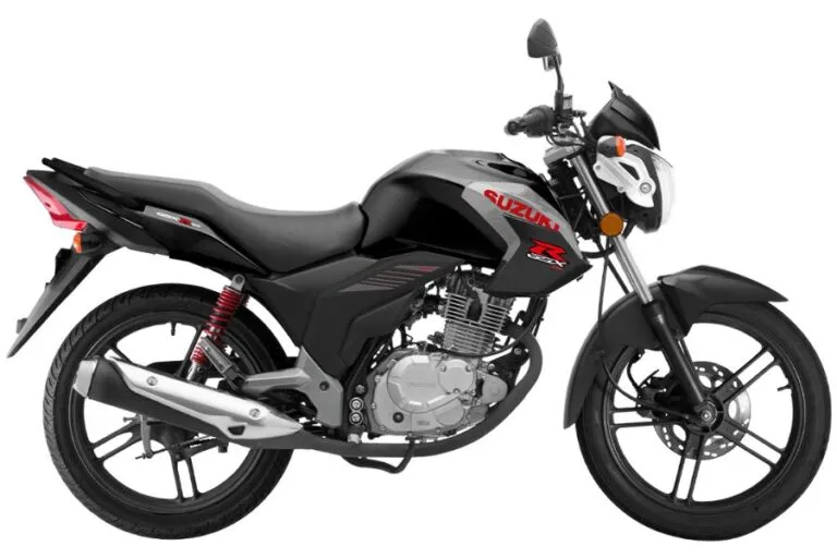 Imagen de la Suzuki GSX 125, una motocicleta deportiva con diseño ágil y atractivo.