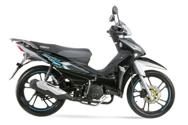Moto Victory Advance R 110, motocicleta resistente y económica disponible en Supermotos MyM Tolima, ideal para desplazamientos diarios y viajes cortos.